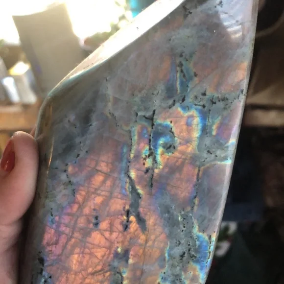 Amazing golden labordorite